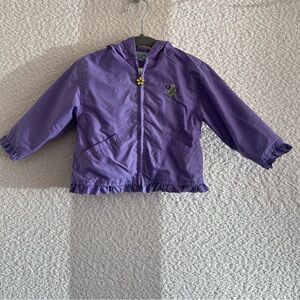 Simply Basic Toddler Girl Vintage Purple Embroidery Jacket Purple Size 18 Months